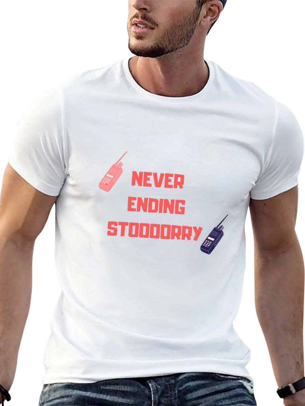 Never Ending Stooooodorry Black T-Shirt