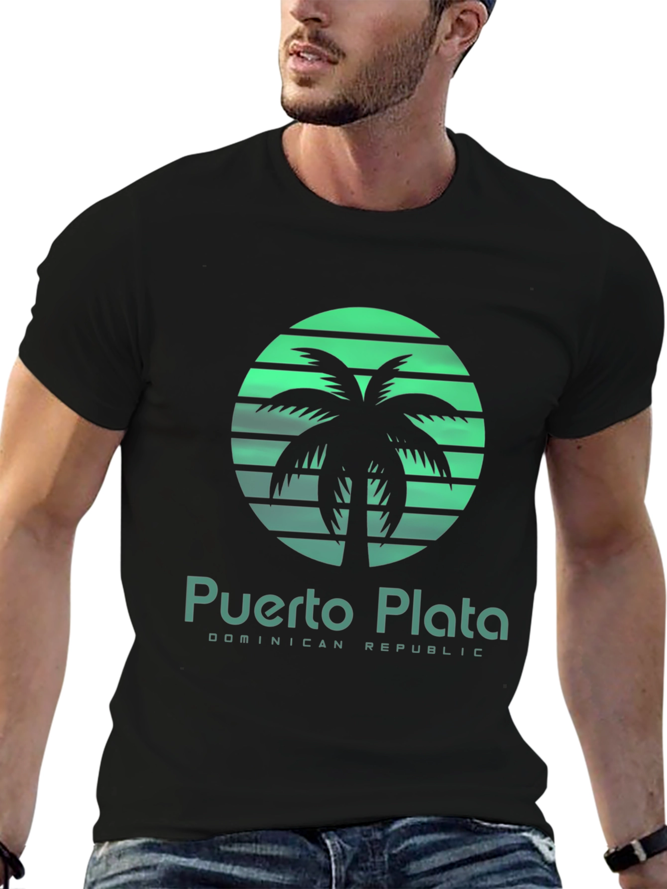 Puerto Plata Dominican Republic Palm T-Shirt