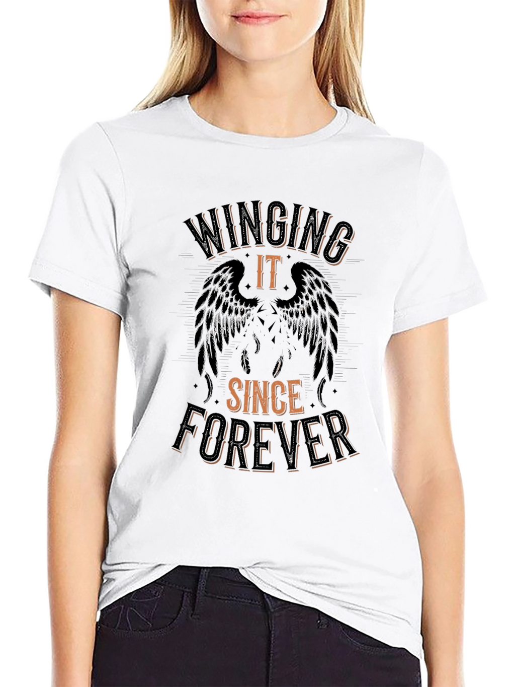 Winging It Since Forever Graphic Tee