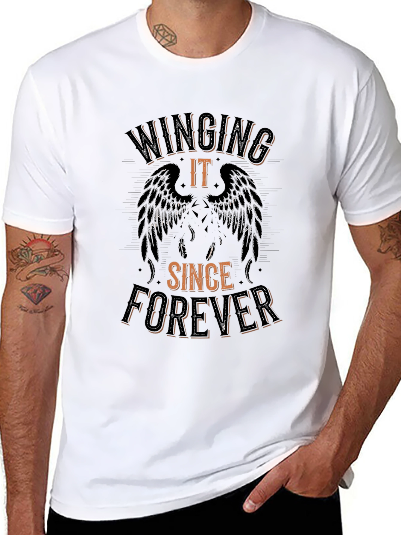 Winging It Since Forever Graphic Tee