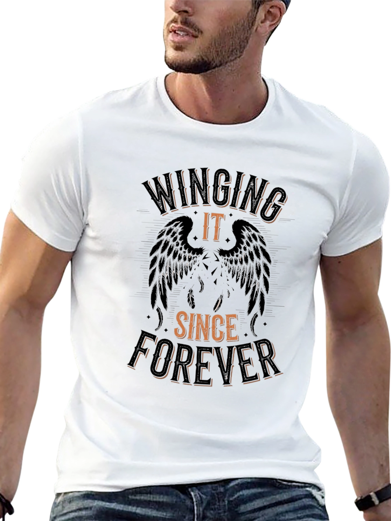 Winging It Since Forever Graphic Tee