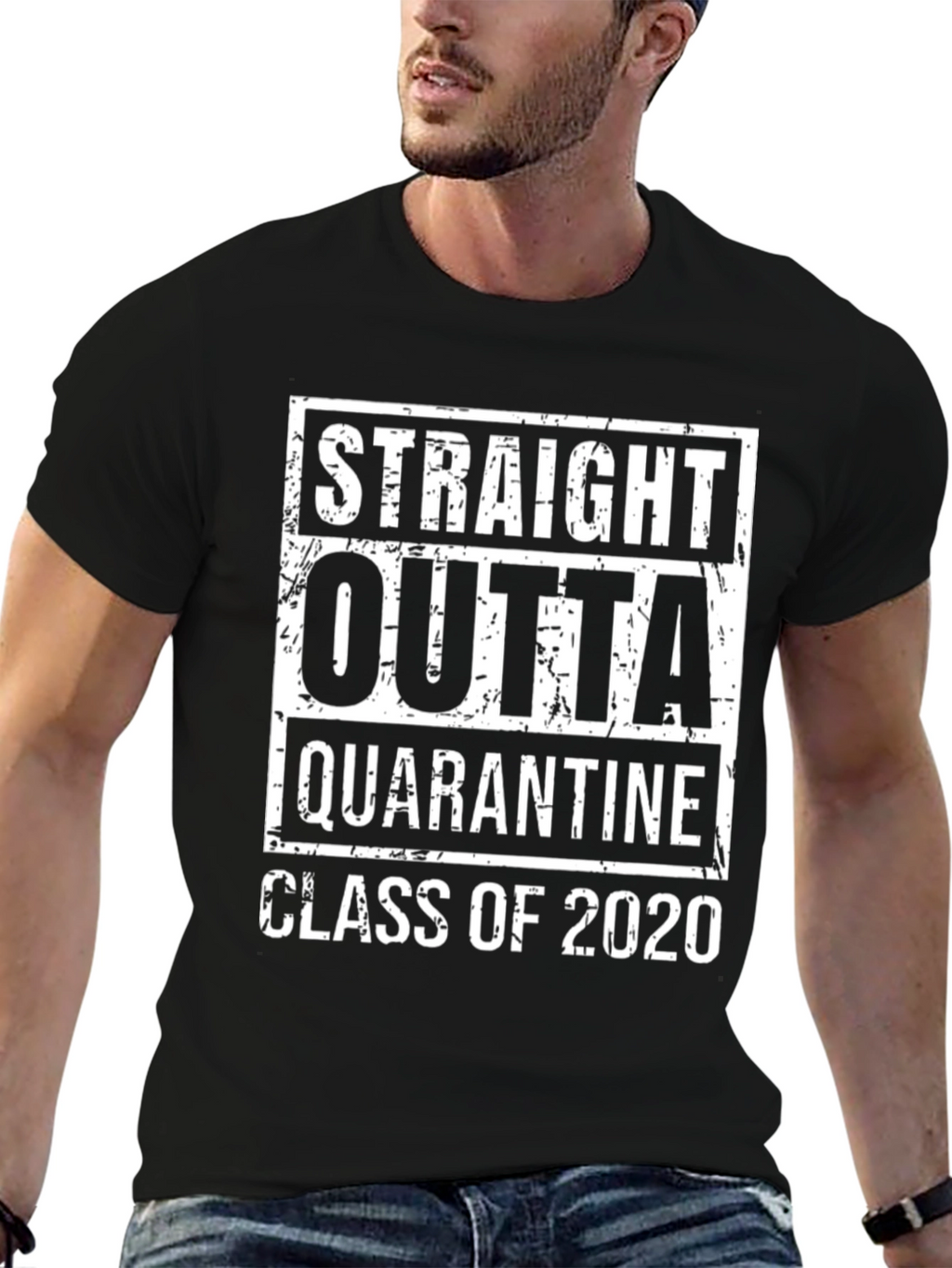 Straight Outta Quarantine Class of 2020 T-Shirt