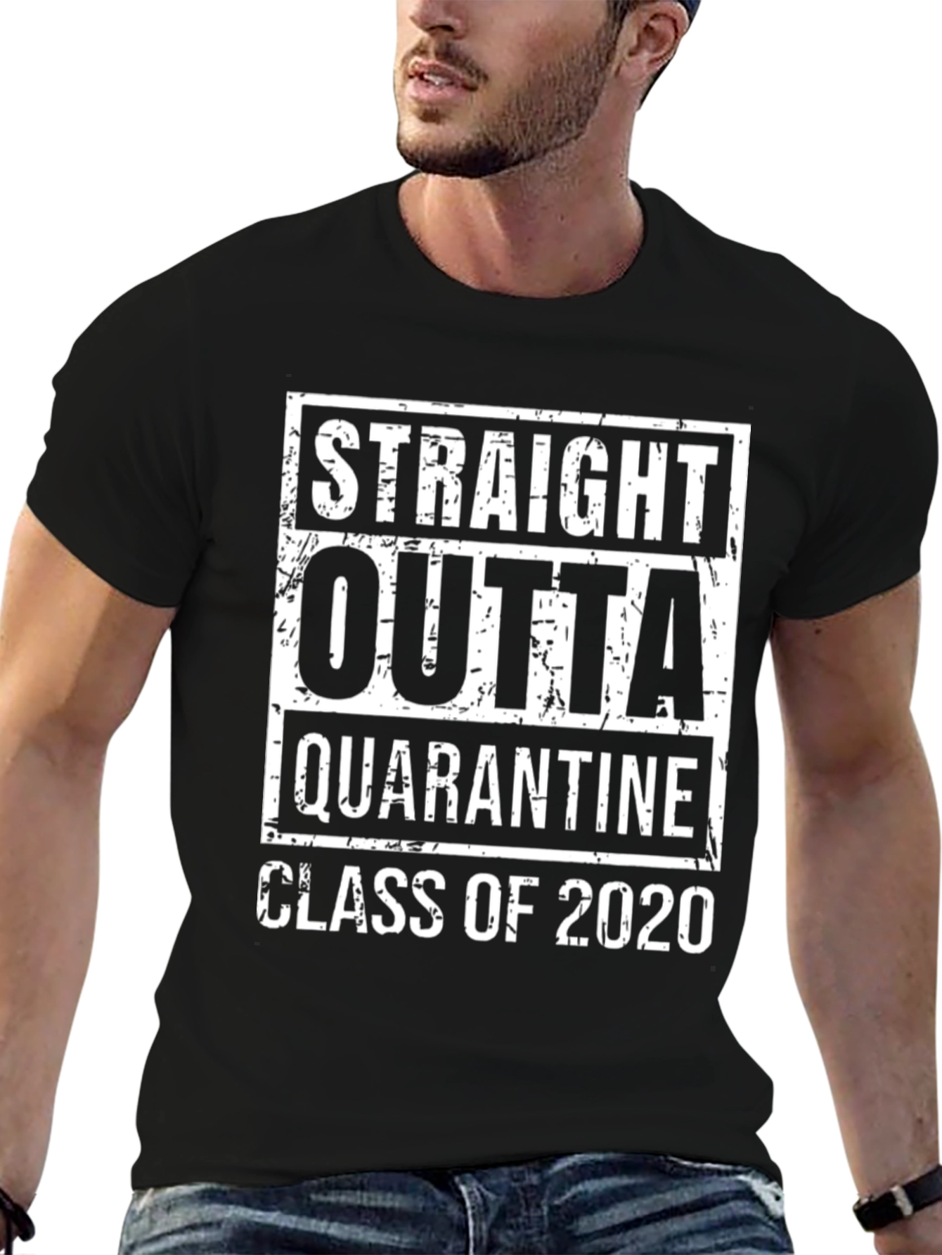 Straight Outta Quarantine Class of 2020 T-Shirt