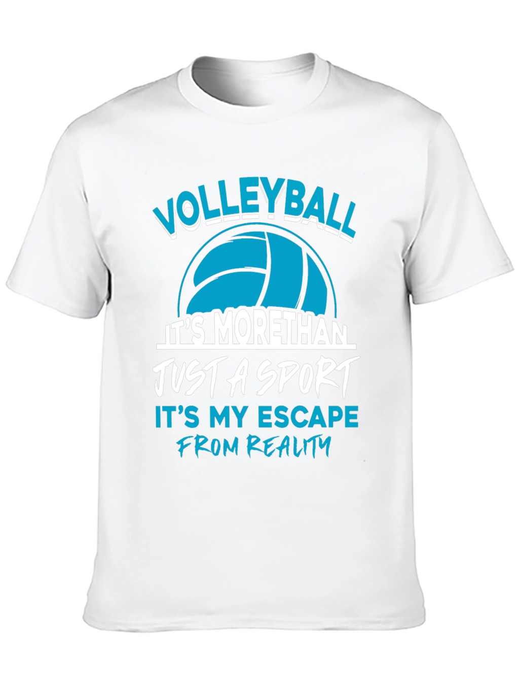 Volleyball Sport T-Shirt Escape from Reality