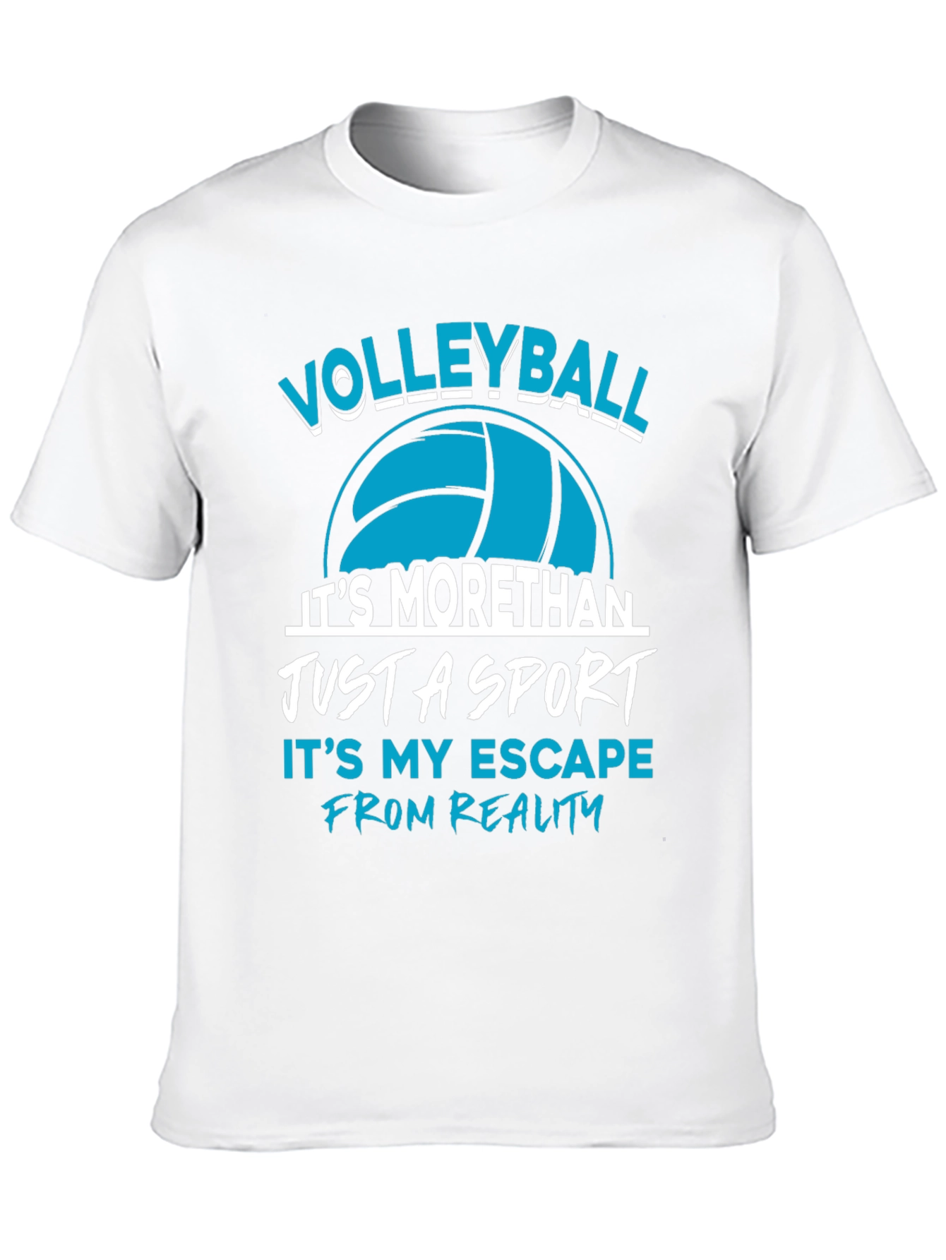 Volleyball Sport T-Shirt Escape from Reality