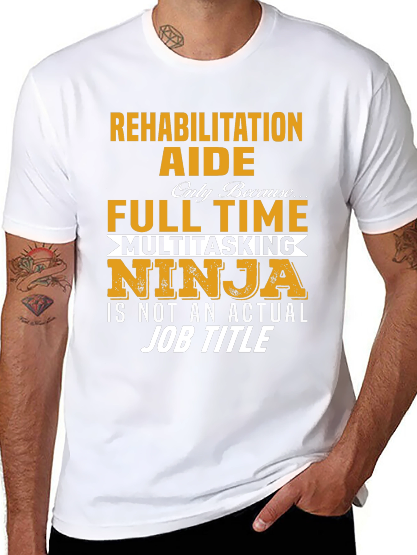 Rehabilitation Aide T-Shirt - Multitasking Ninja