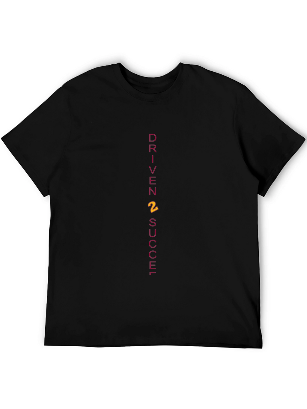Driven 2 Success Black Graphic T-Shirt