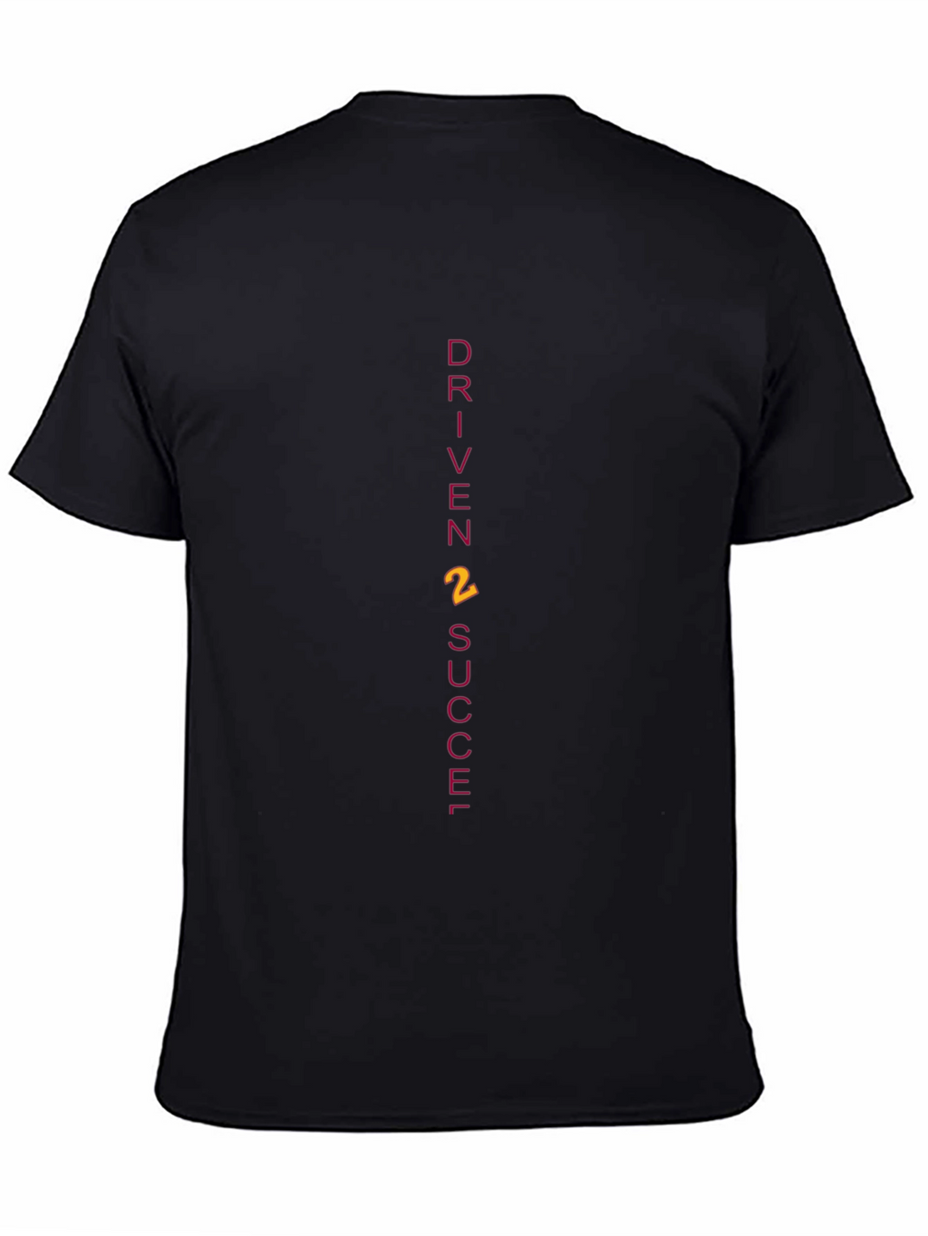 Driven 2 Success Black Graphic T-Shirt