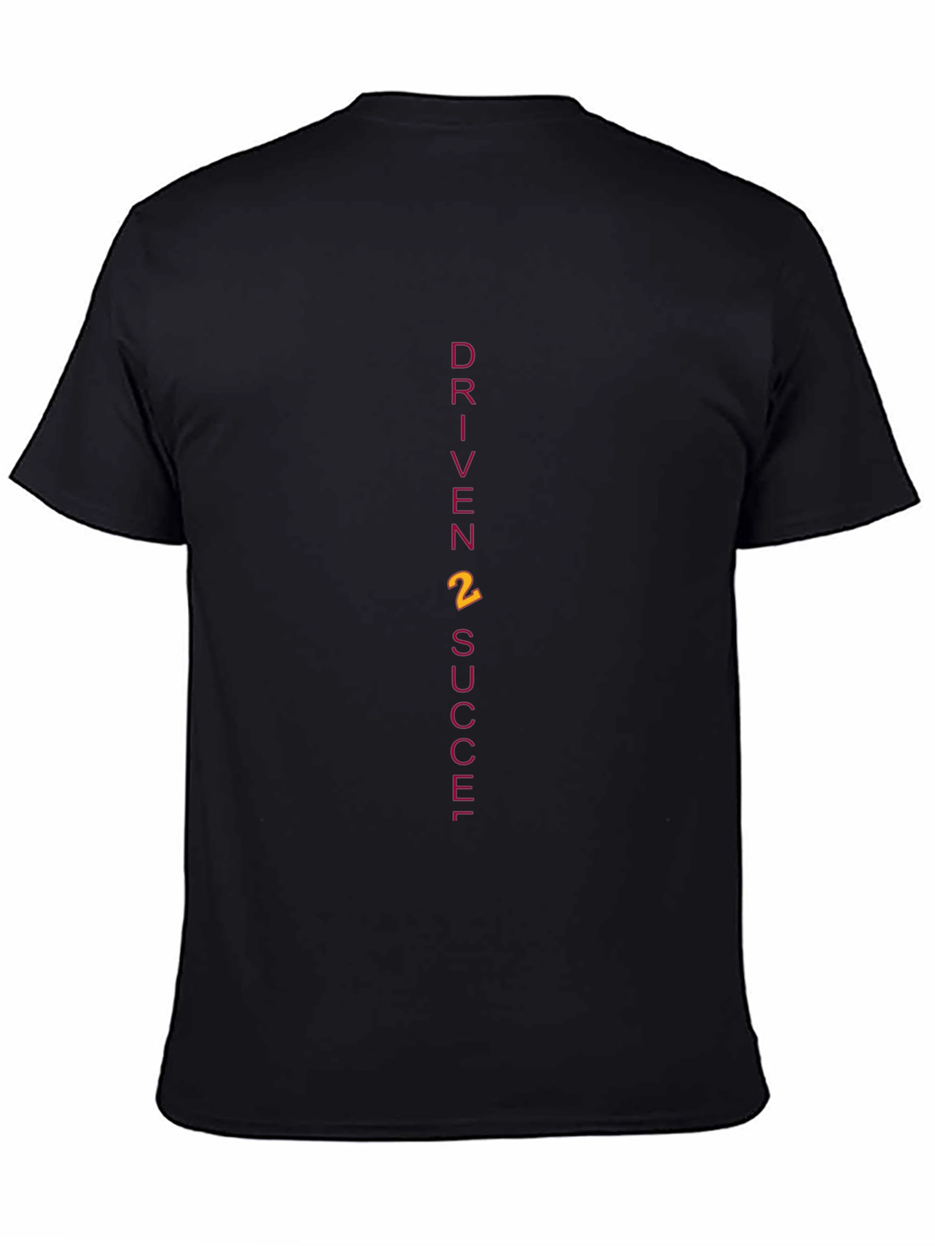 Driven 2 Success Black Graphic T-Shirt