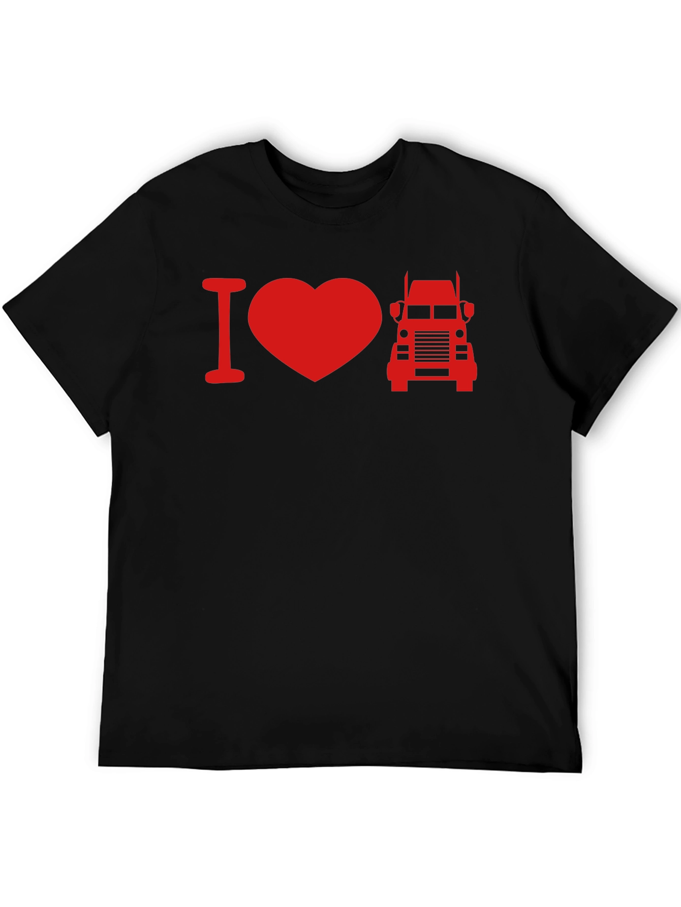 I Heart Trucks Black T-Shirt