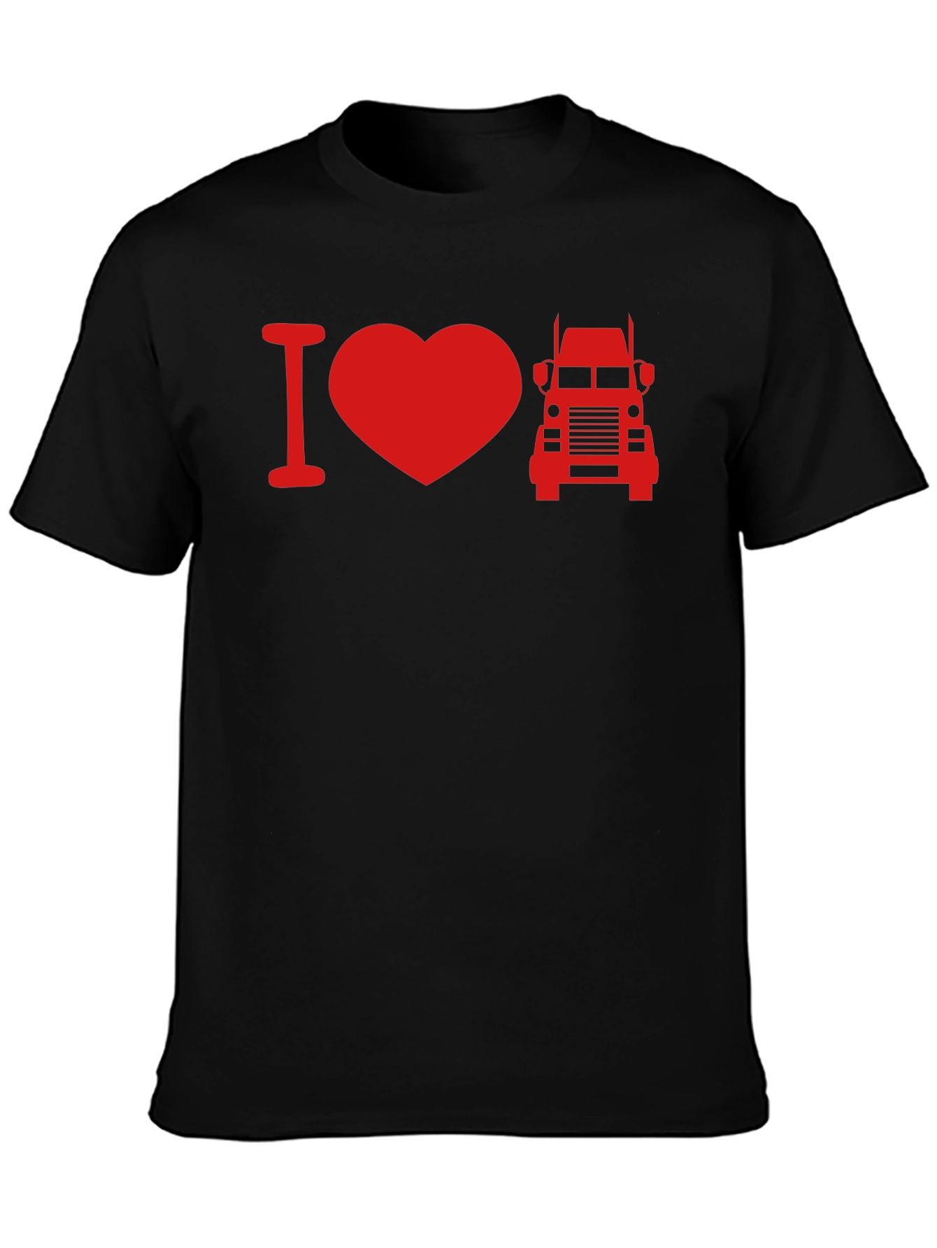 I Heart Trucks Black T-Shirt