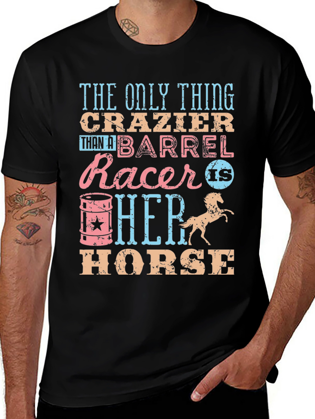 Barrel Racer Graphic Tee