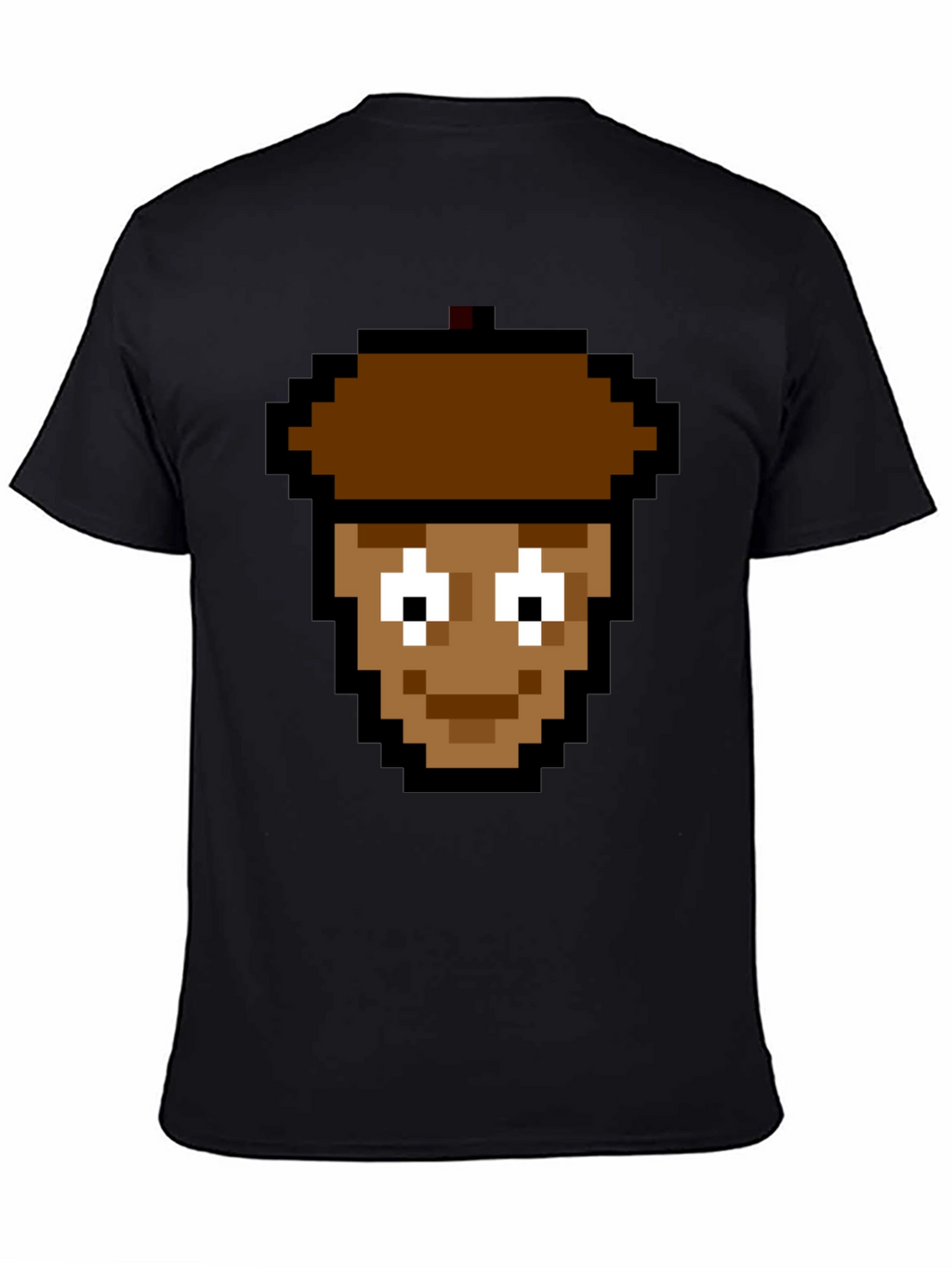 Pixel Acorn Character T-Shirt