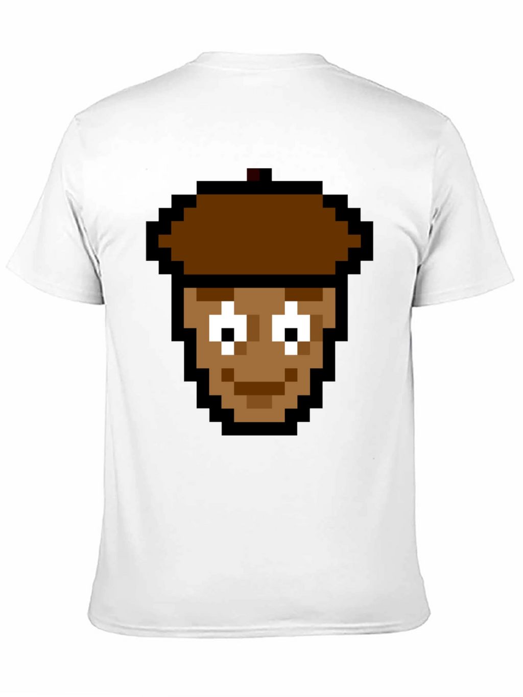 Pixel Acorn Character T-Shirt