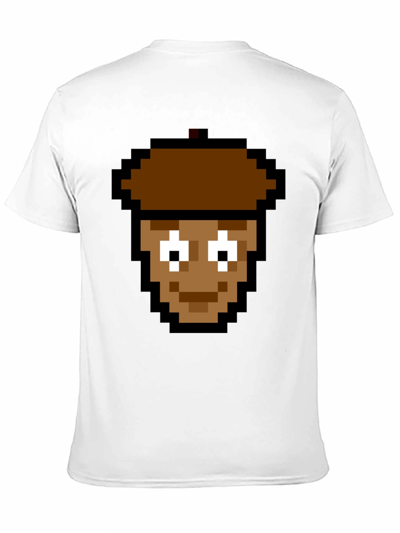 Pixel Acorn Character T-Shirt
