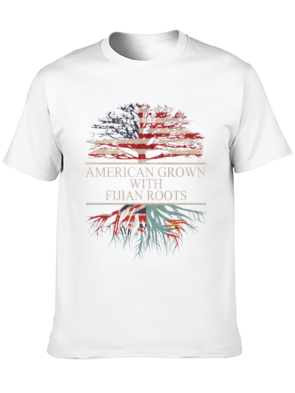 American Grown with Fijian Roots T-Shirt