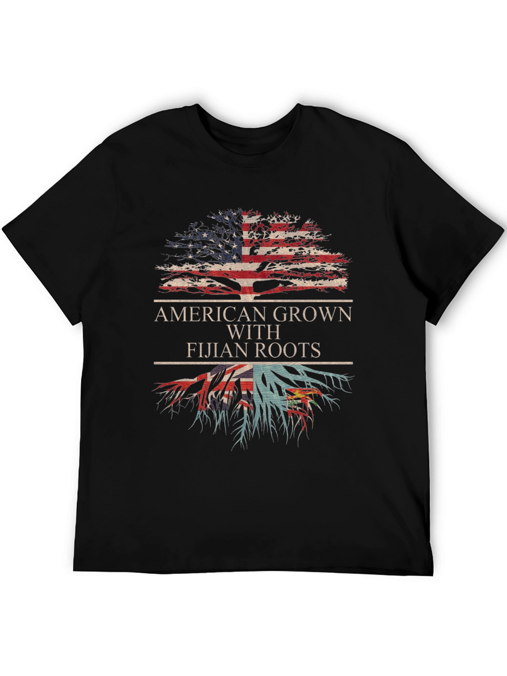 American Grown with Fijian Roots T-Shirt