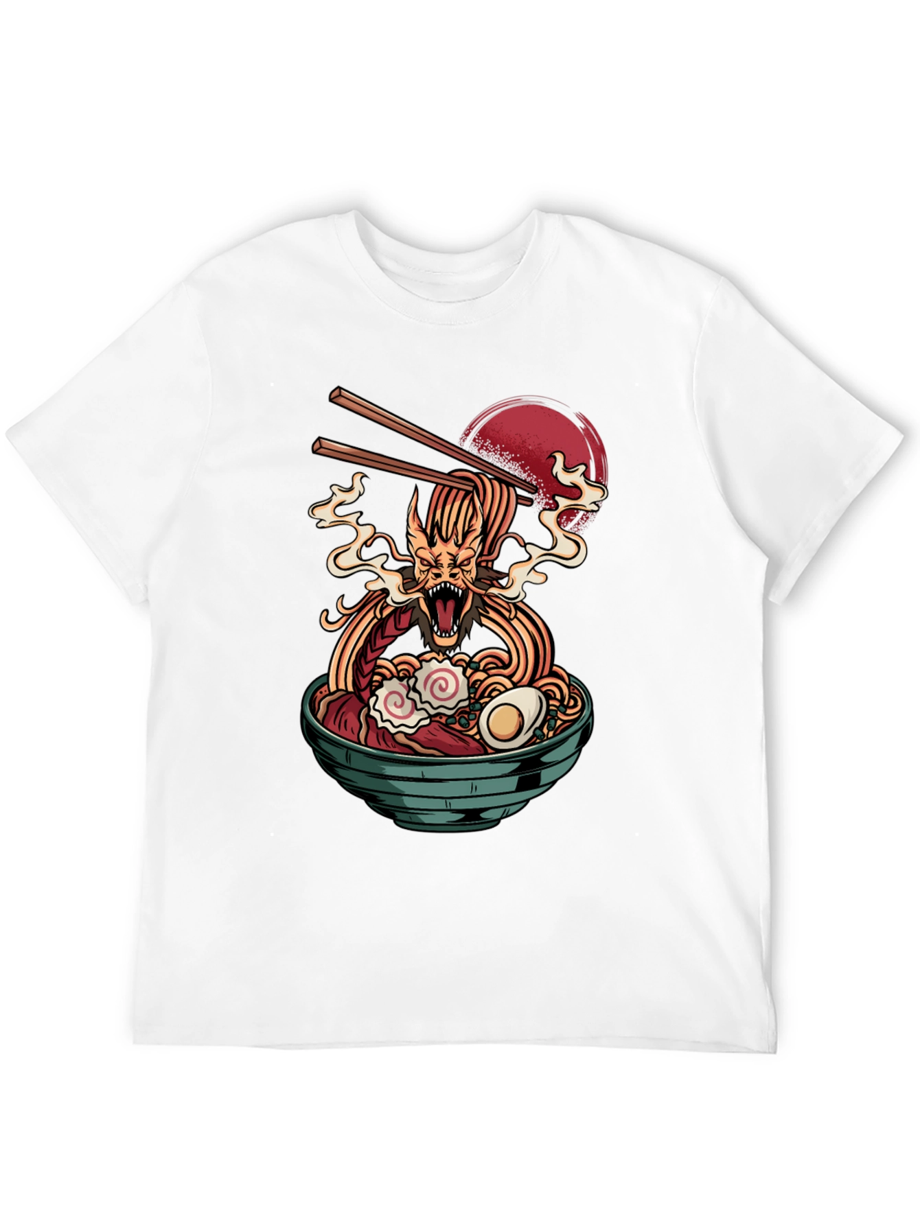 Dragon Ramen Black T-Shirt - Unique Graphic Tee