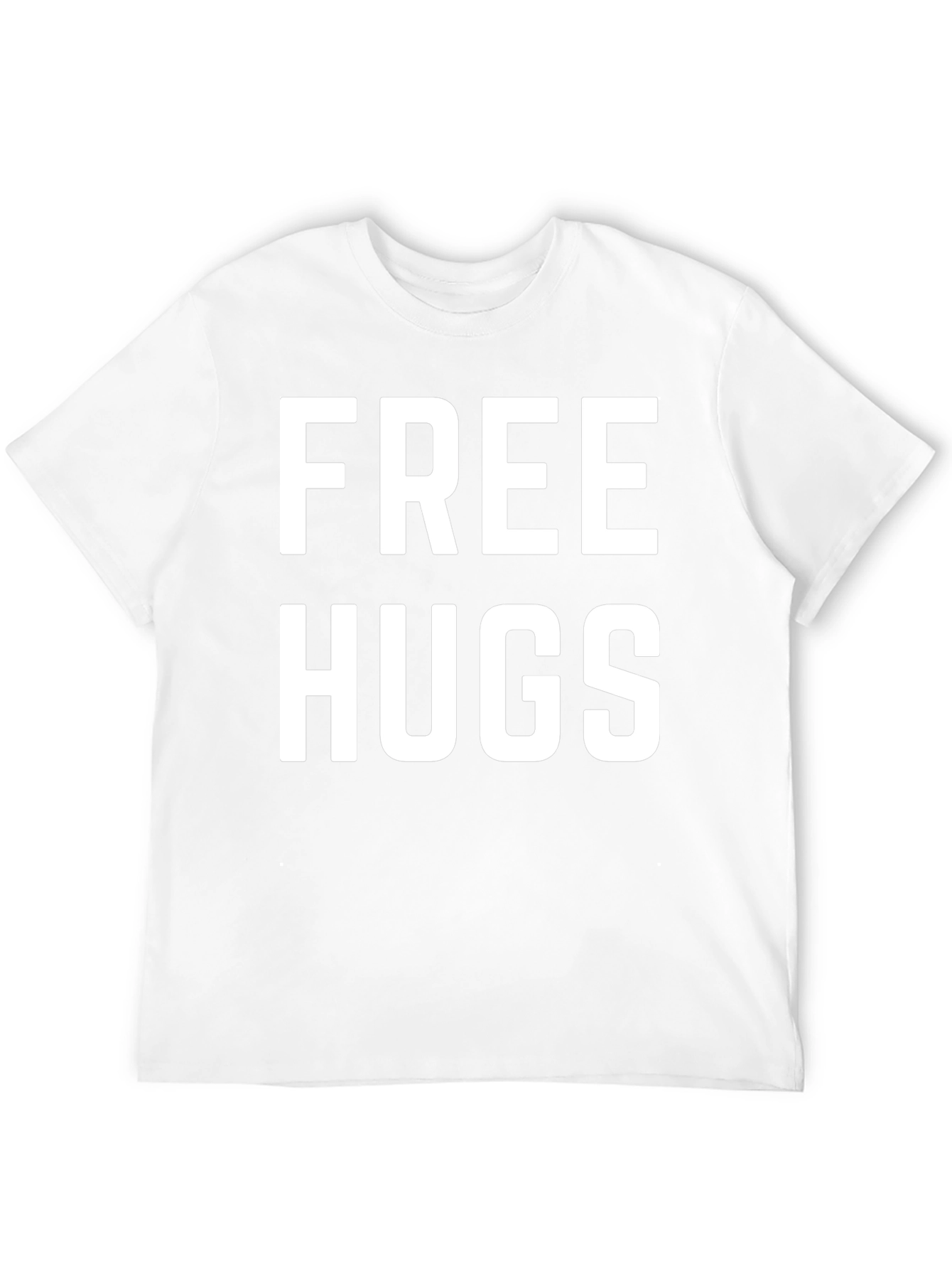 Free Hugs Graphic T-Shirt - Soft Cotton Blend