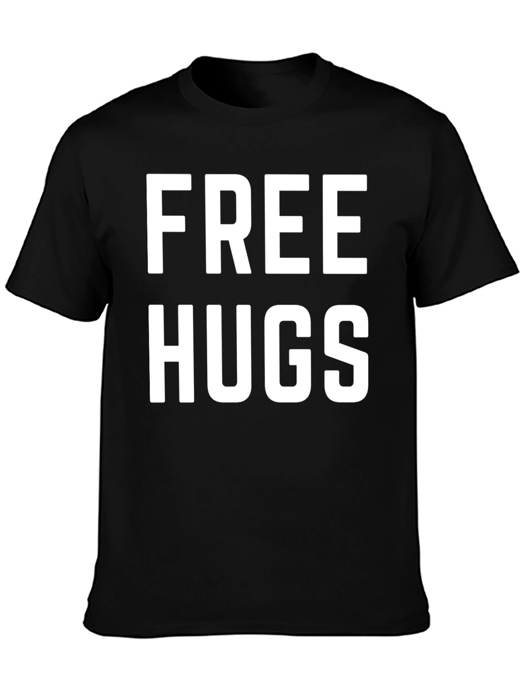 Free Hugs Graphic T-Shirt - Soft Cotton Blend