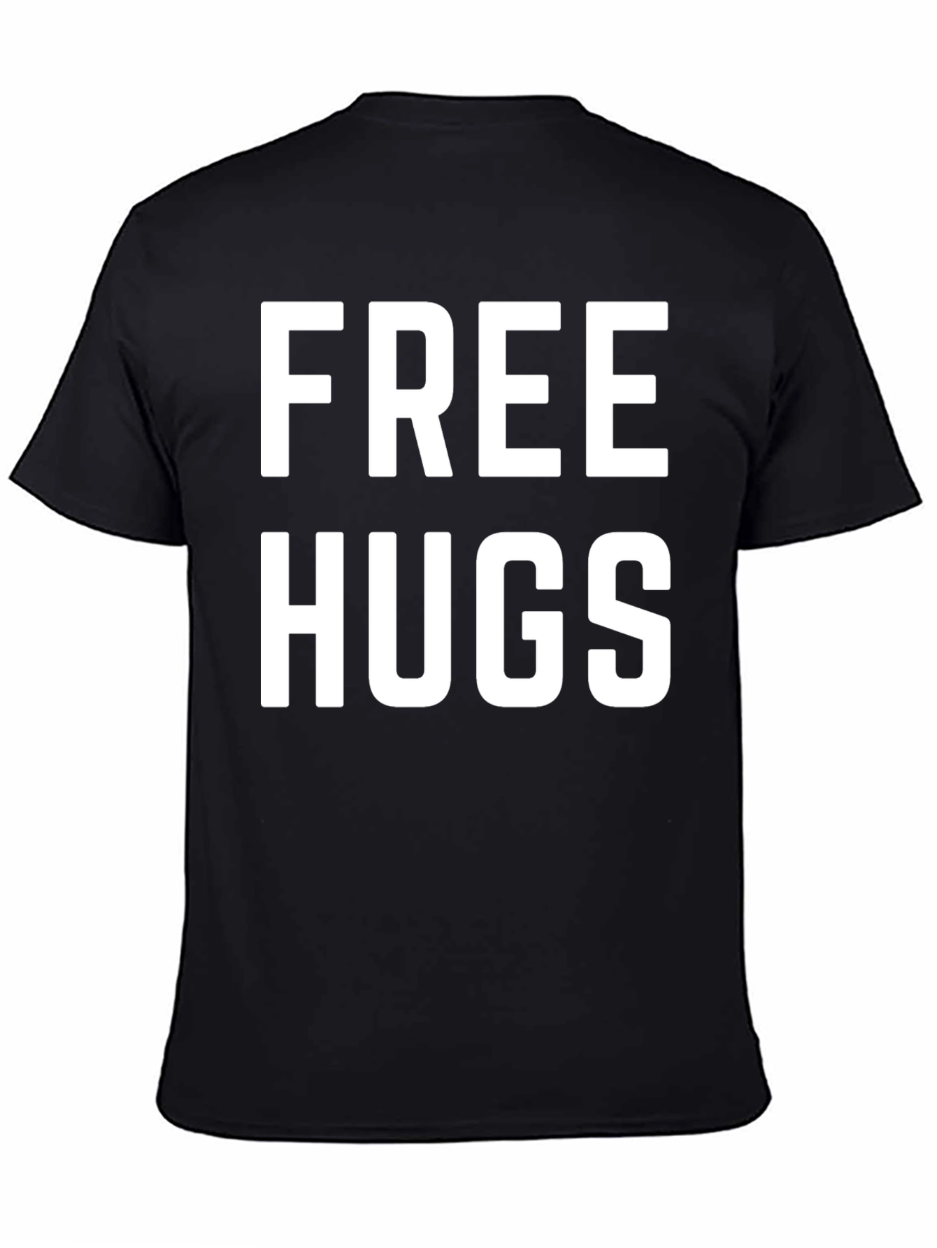 Free Hugs Graphic T-Shirt - Soft Cotton Blend