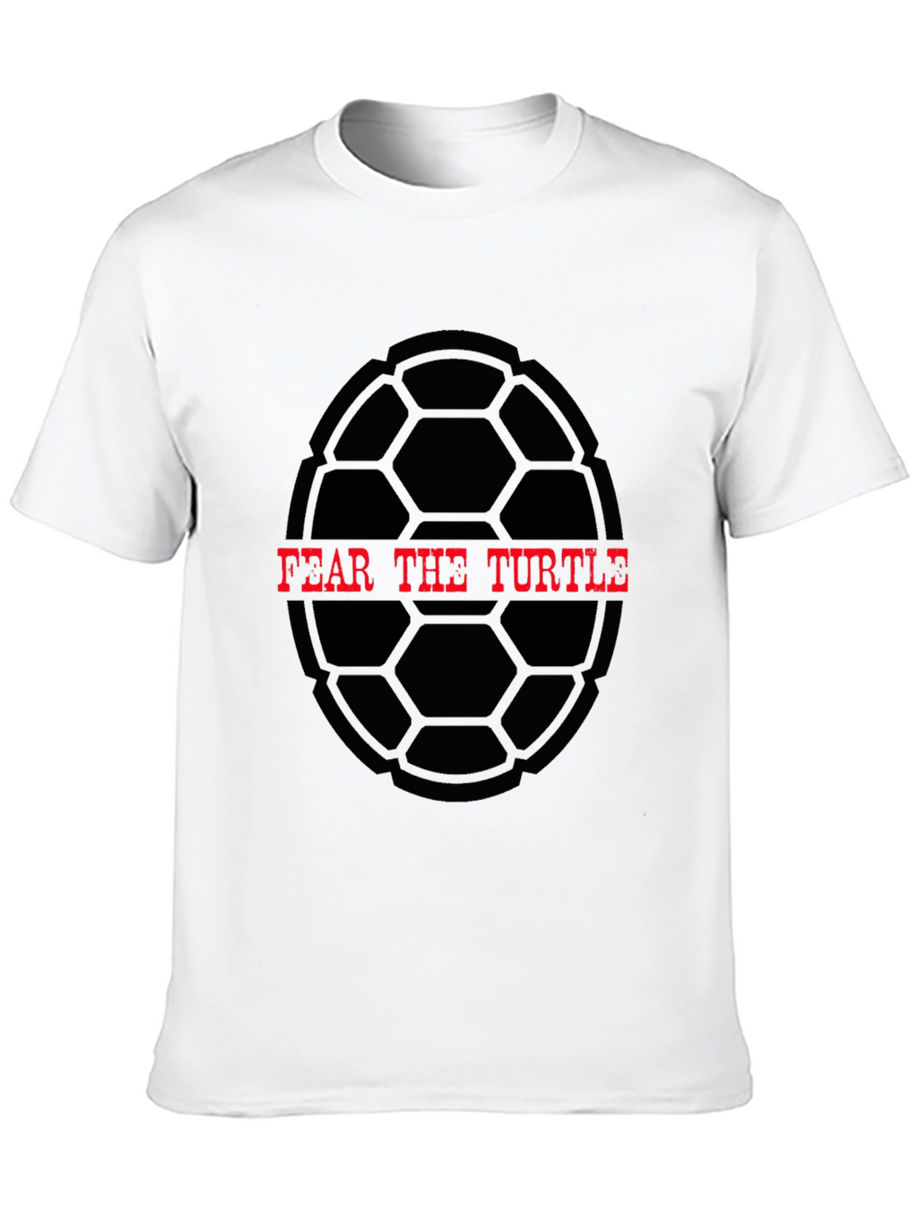 Fear The Turtle Graphic Tee - Black