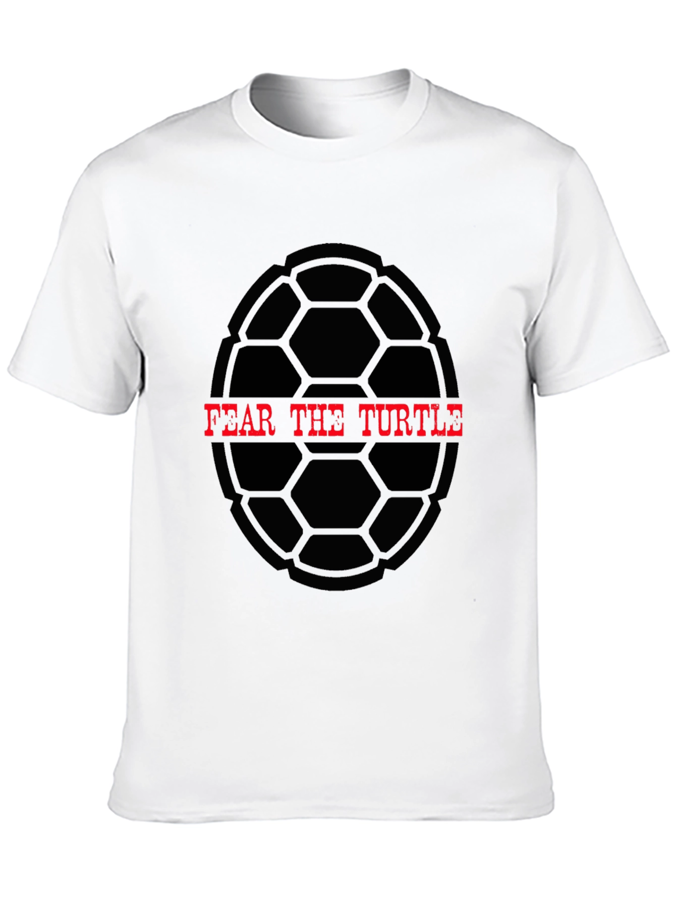 Fear The Turtle Graphic Tee - Black