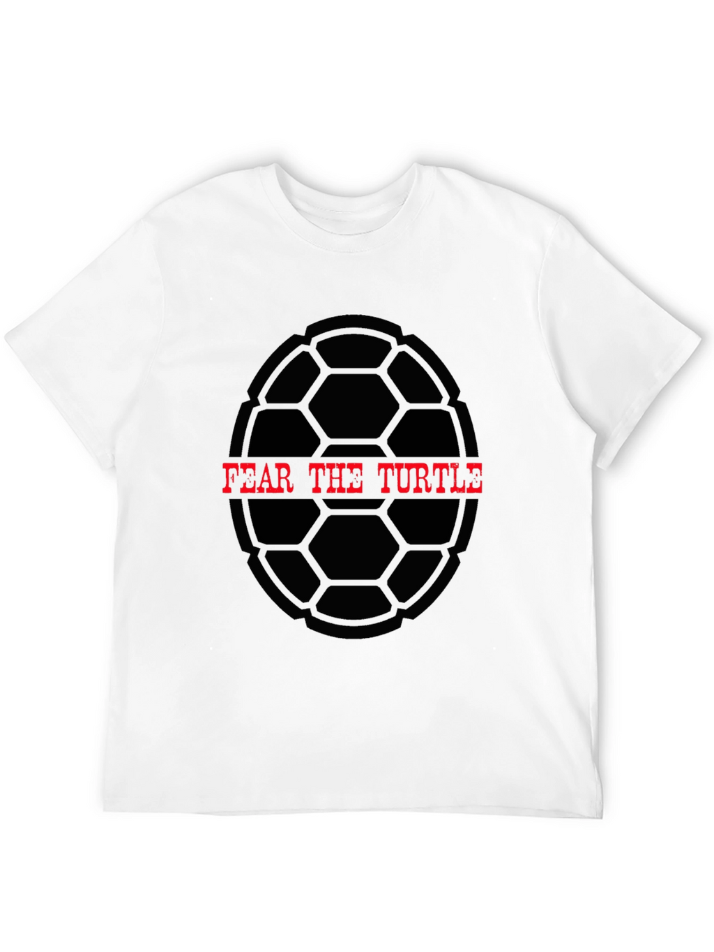 Fear The Turtle Graphic Tee - Black