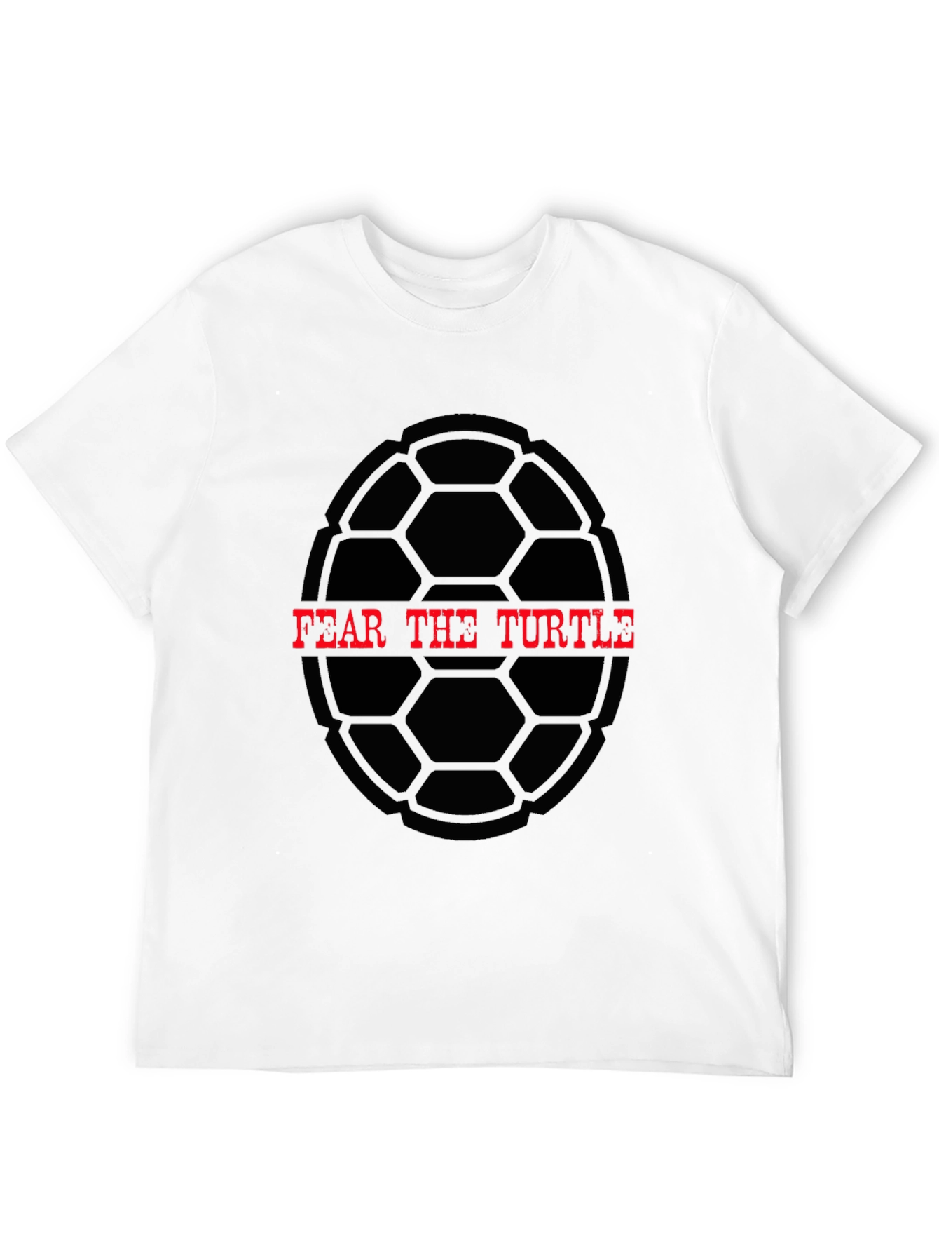 Fear The Turtle Graphic Tee - Black