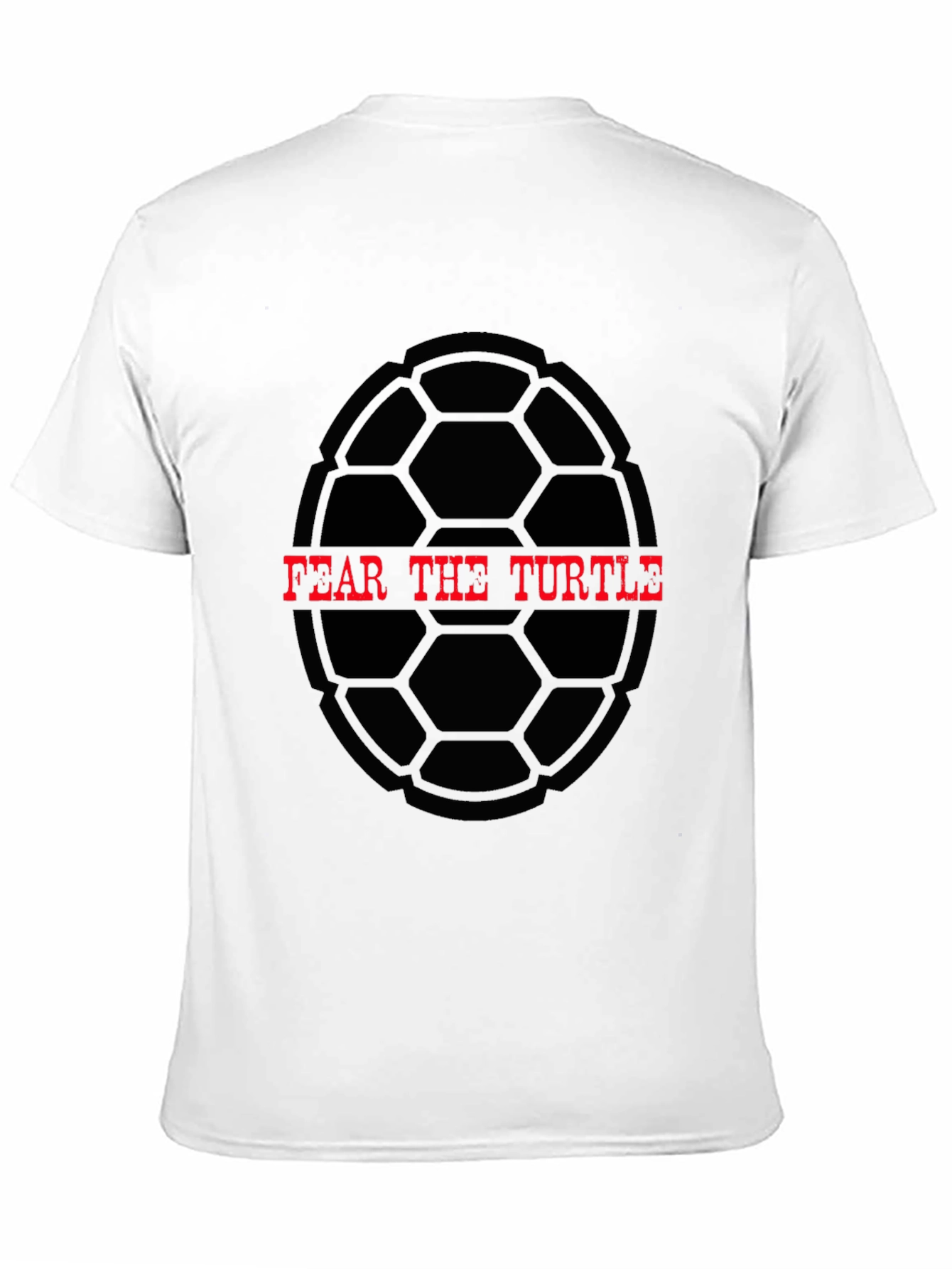 Fear The Turtle Graphic Tee - Black