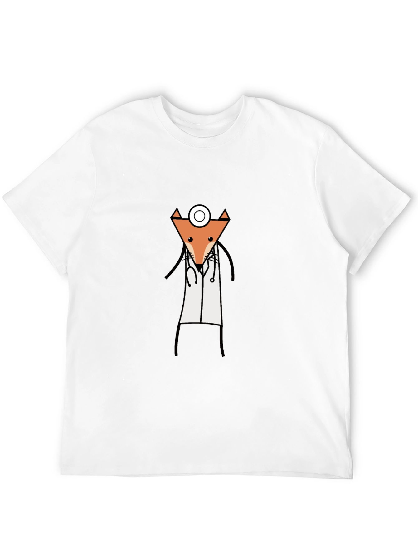 Fox Doctor T-Shirt - Cute Animal Tee