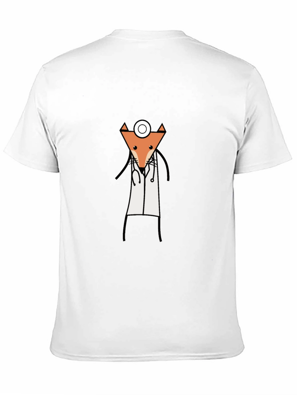 Fox Doctor T-Shirt - Cute Animal Tee