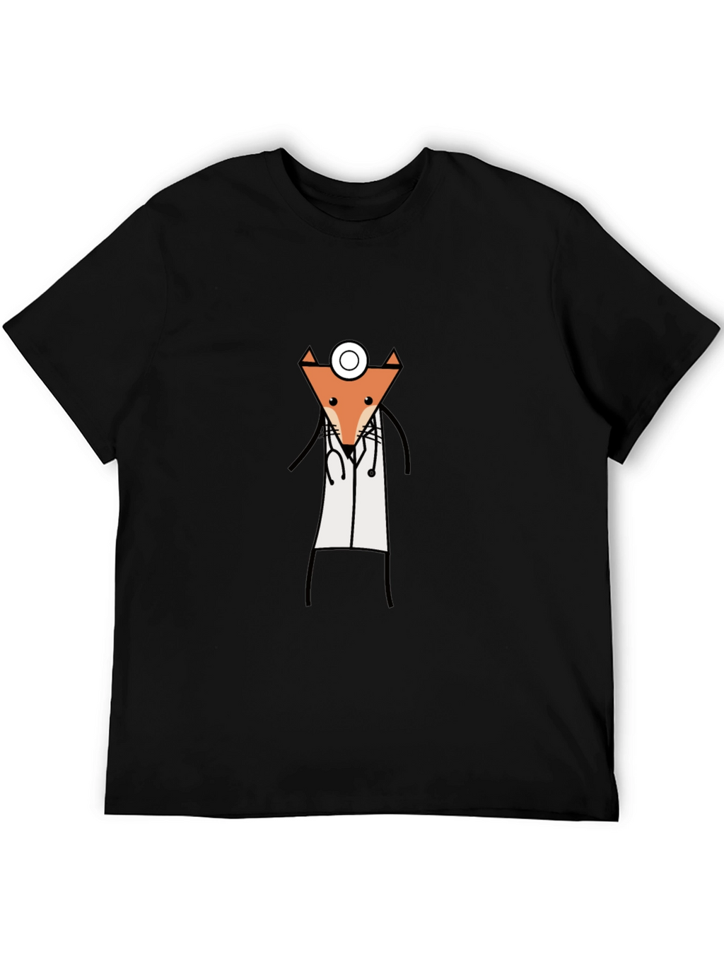 Fox Doctor T-Shirt - Cute Animal Tee