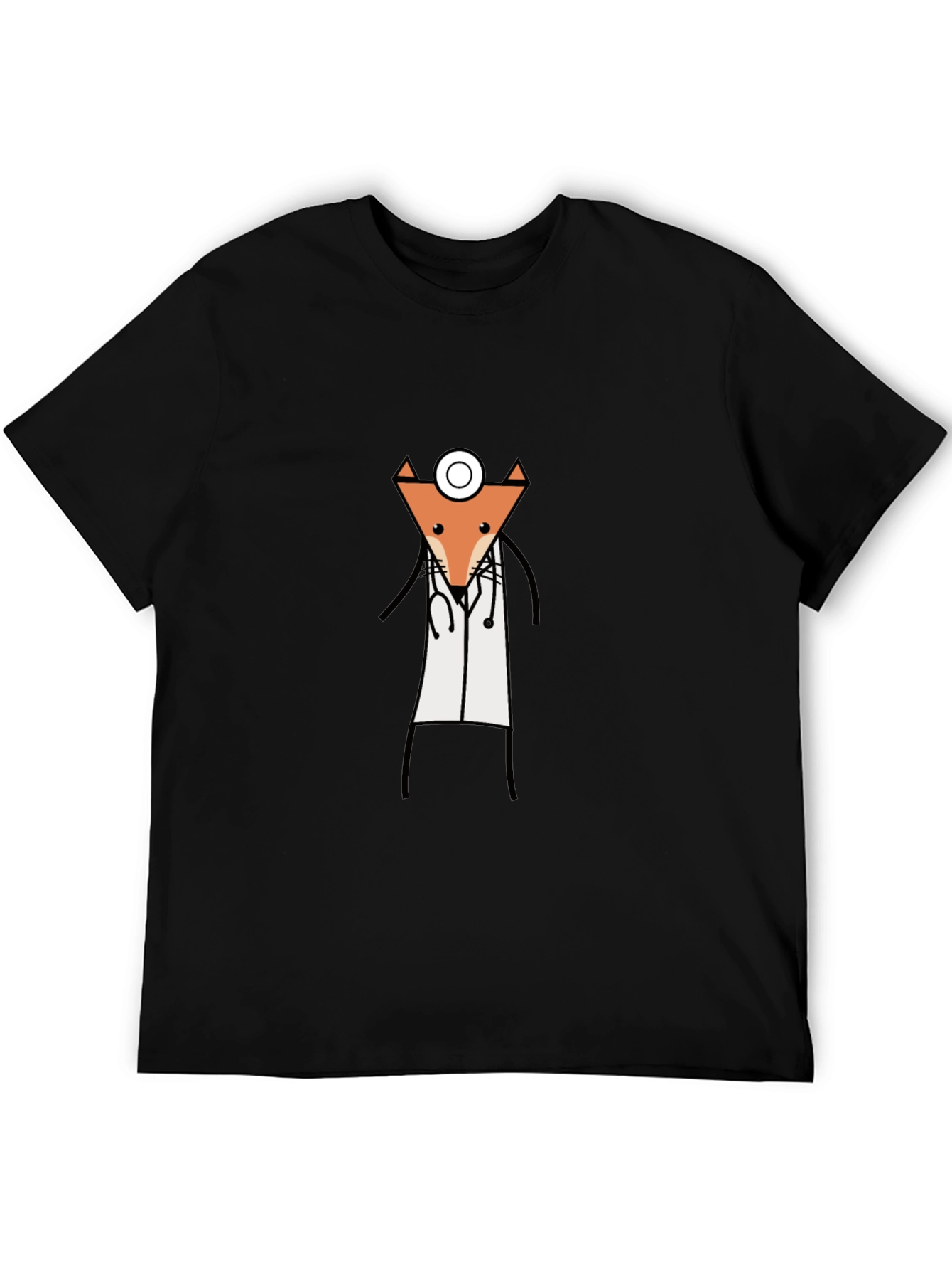 Fox Doctor T-Shirt - Cute Animal Tee