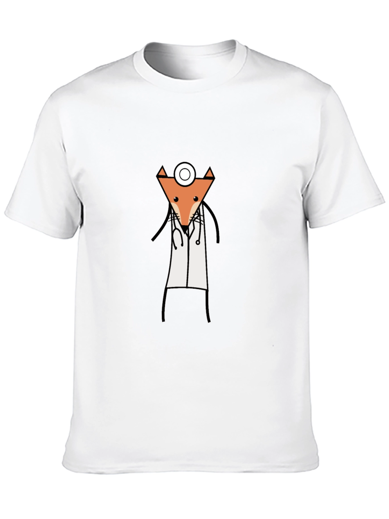 Fox Doctor T-Shirt - Cute Animal Tee
