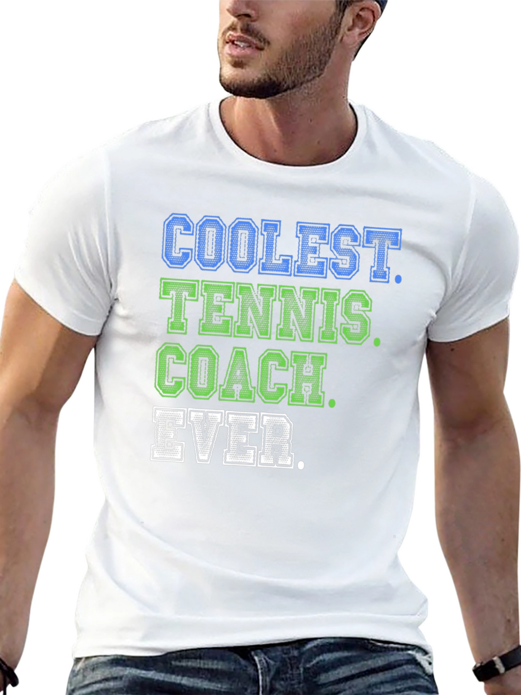 Coolest Tennis Coach Ever Graphic Tee