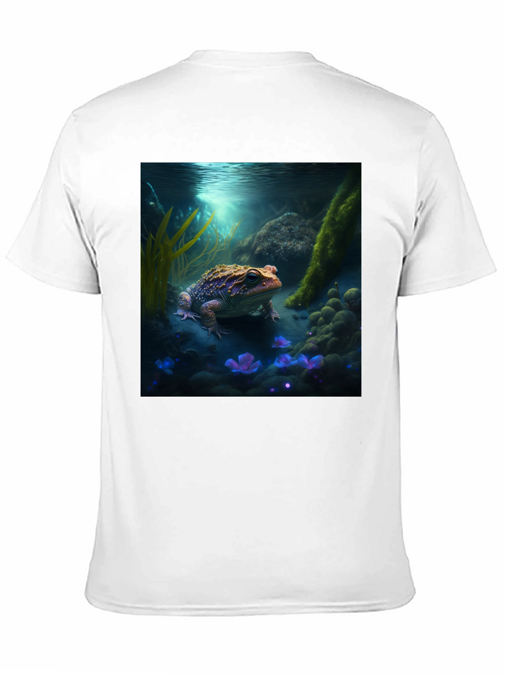 Underwater Frog Graphic Tee