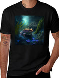Underwater Frog Graphic Tee