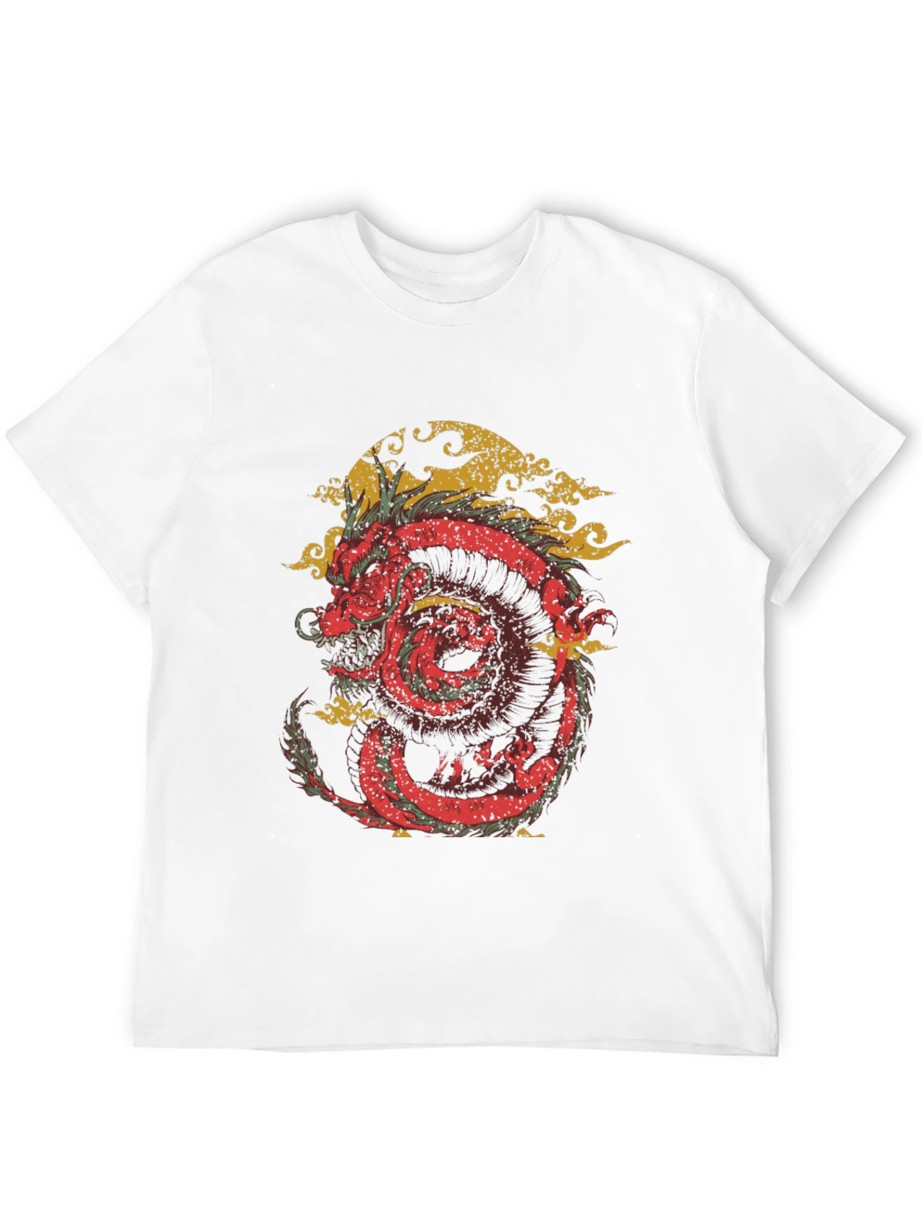Dragon Graphic Tee - Black