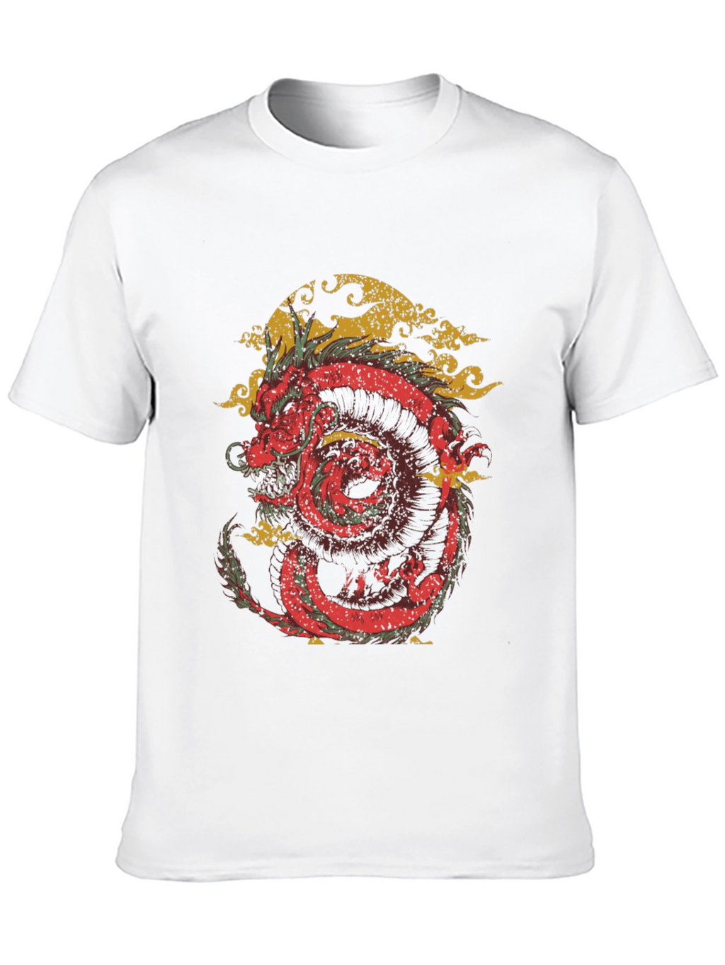 Dragon Graphic Tee - Black