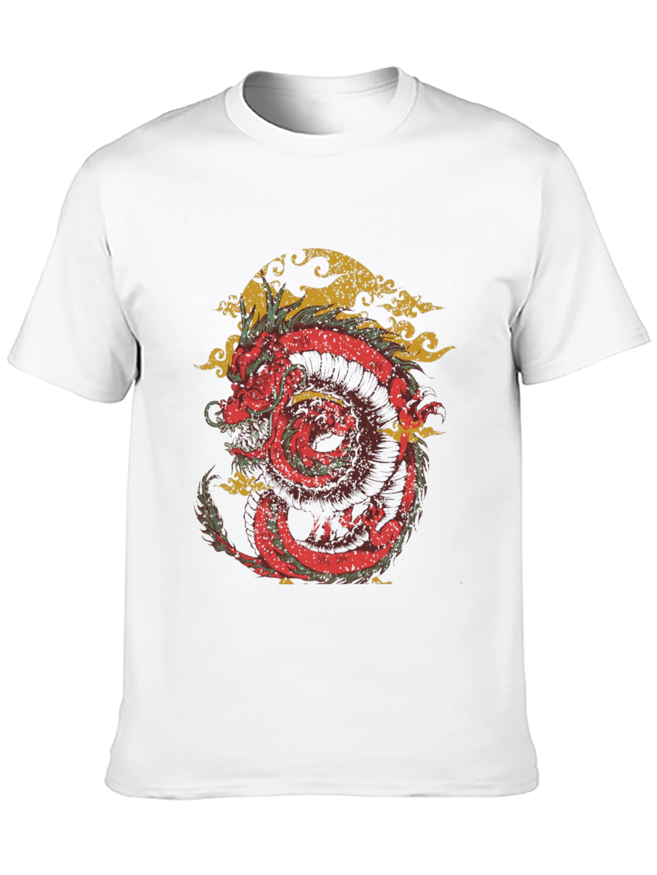 Dragon Graphic Tee - Black
