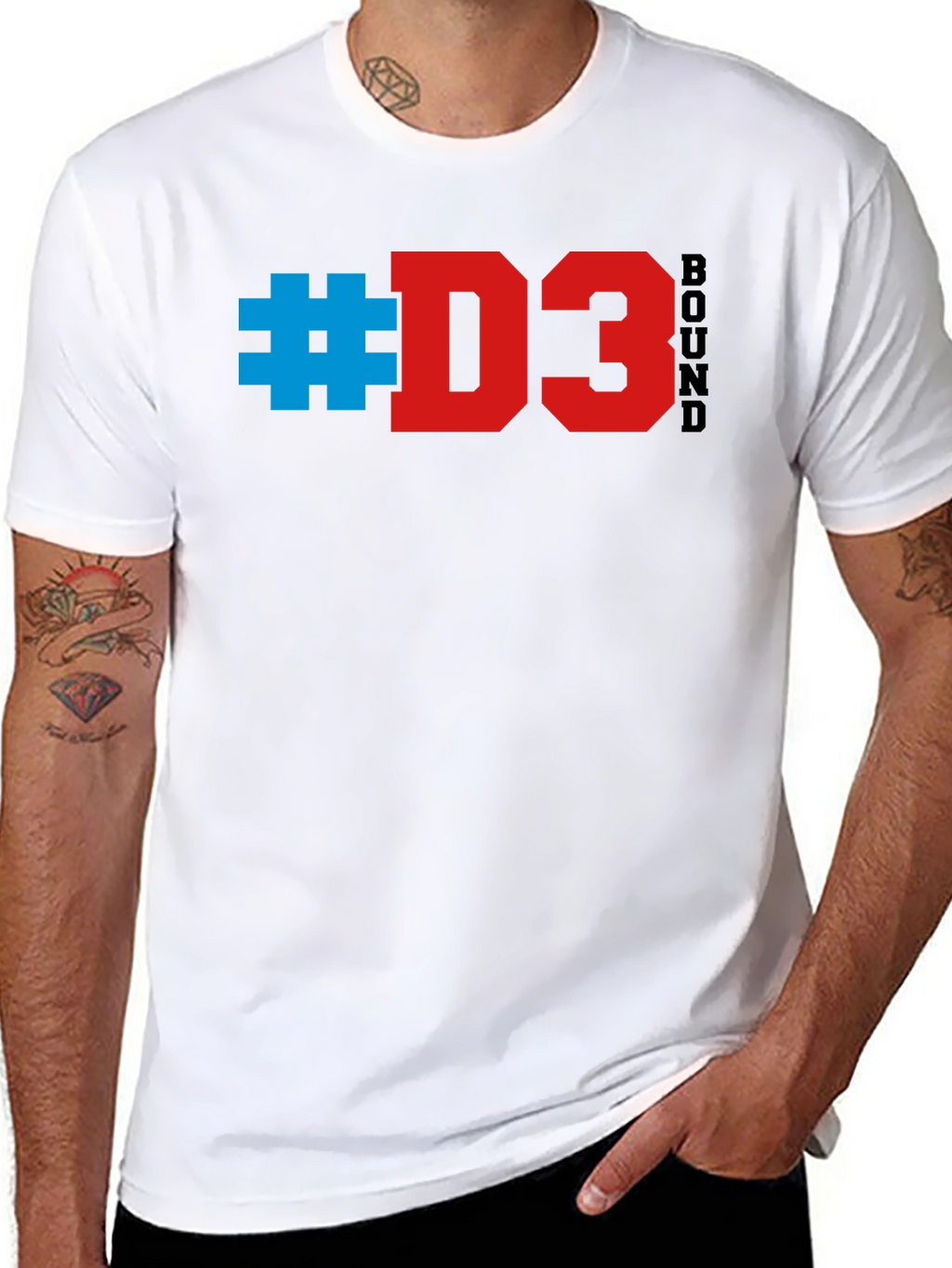 #D3 Bound T-Shirt - College Sports Fan Apparel
