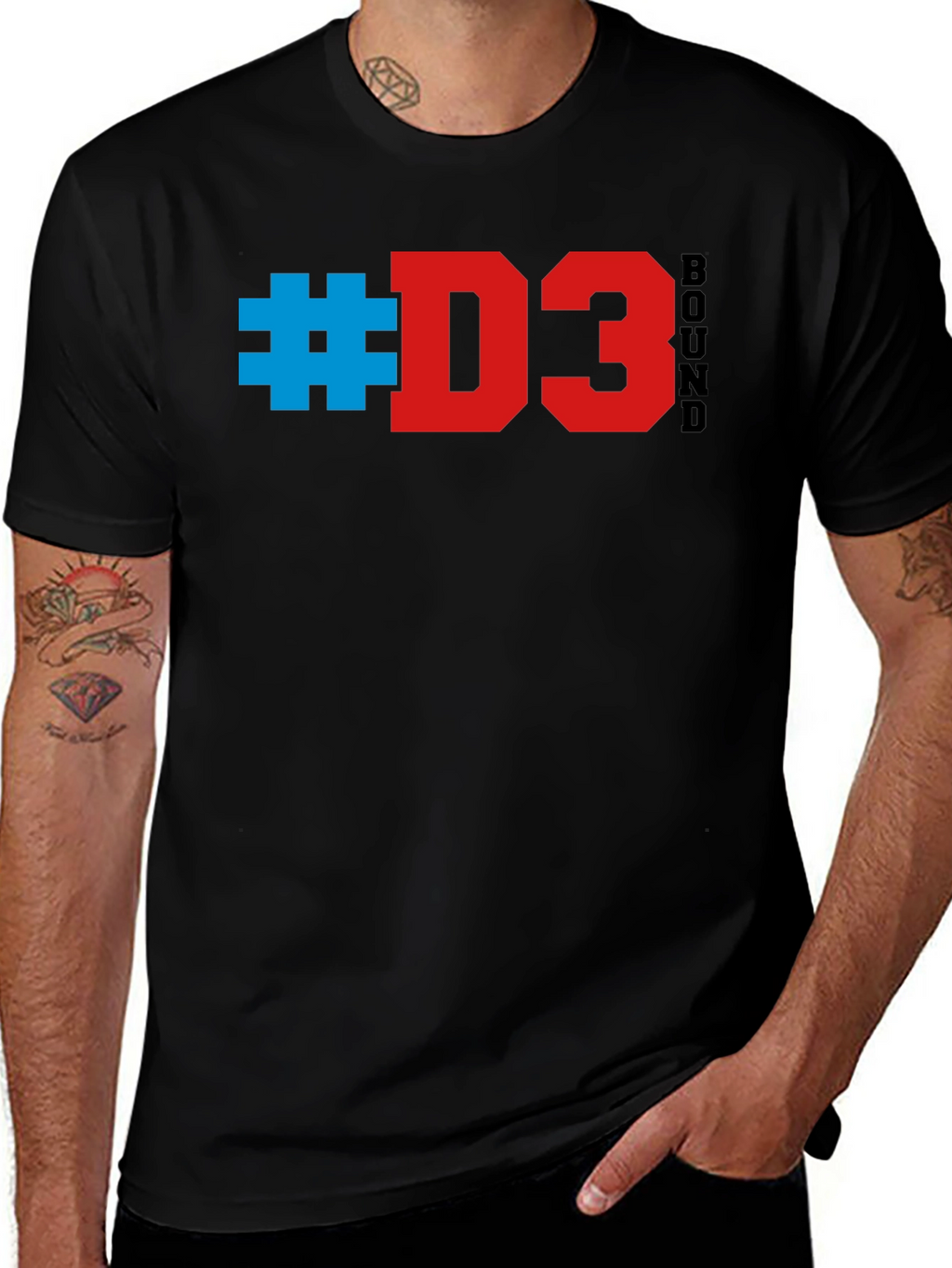 #D3 Bound T-Shirt - College Sports Fan Apparel