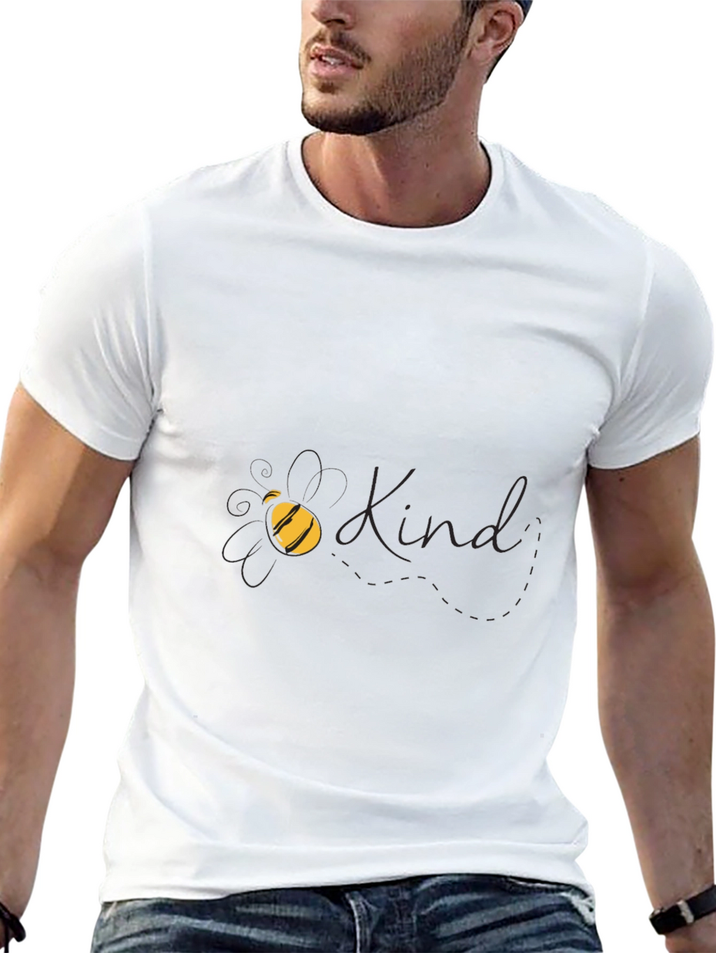 Bee Kind Black Graphic Tee