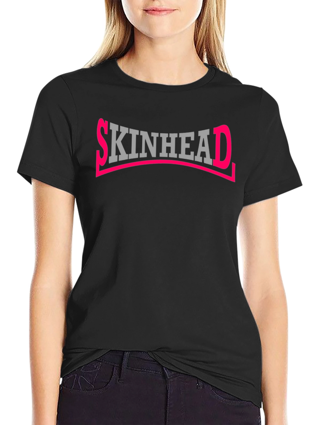Skinhead T-Shirt - Bold Graphic Print Tee