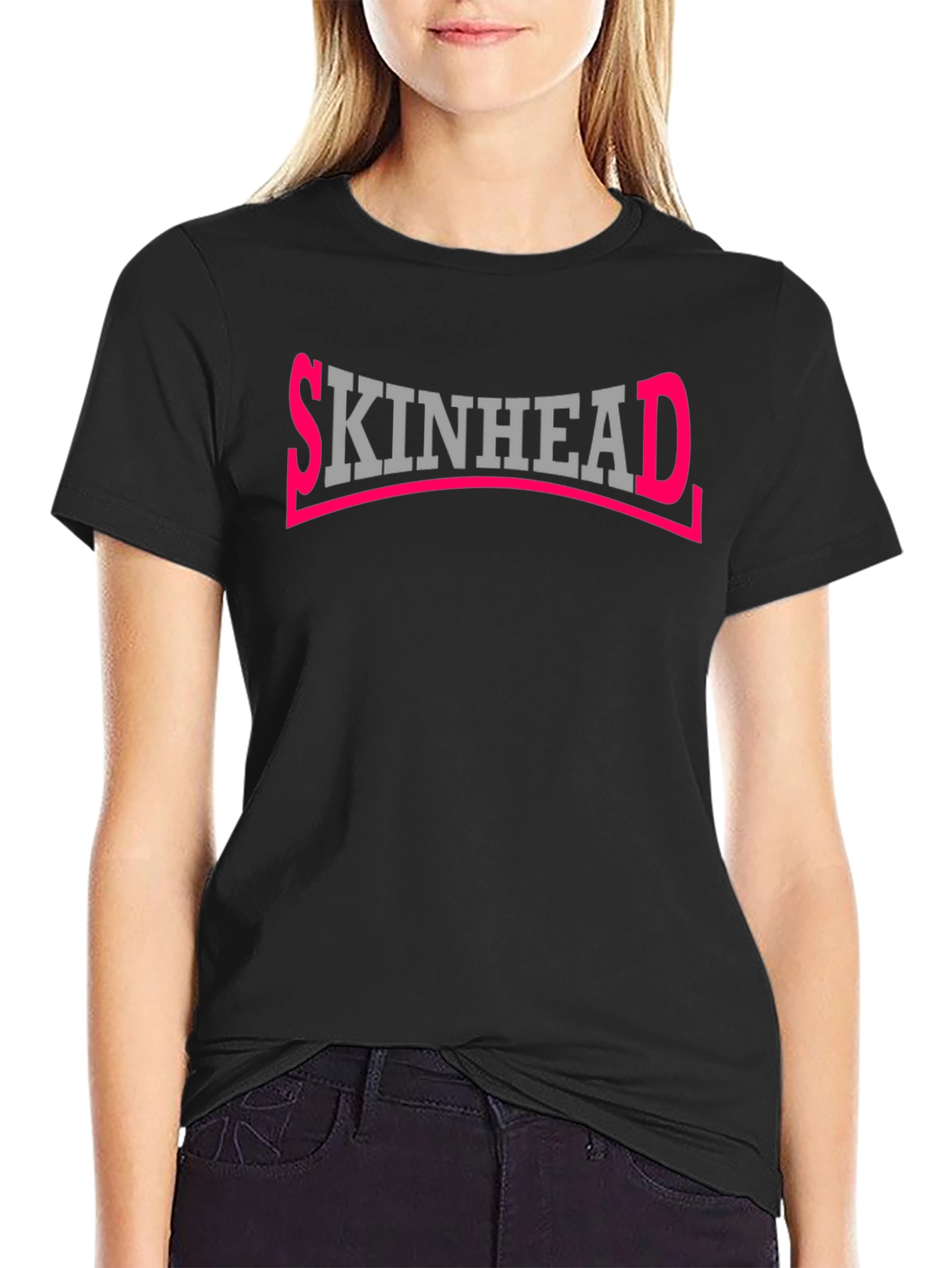 Skinhead T-Shirt - Bold Graphic Print Tee