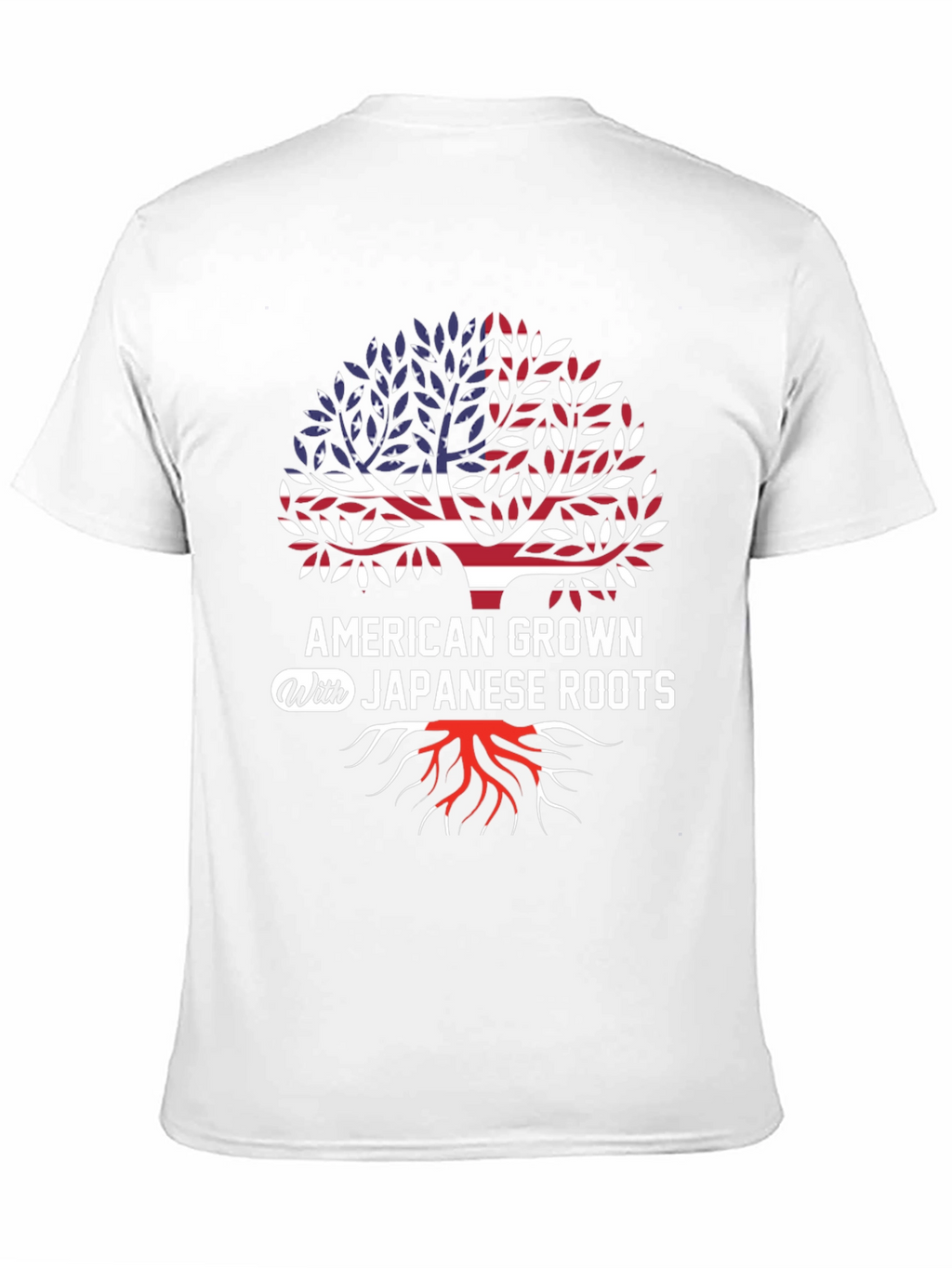 American Grown Japanese Roots Graphic T-Shirt