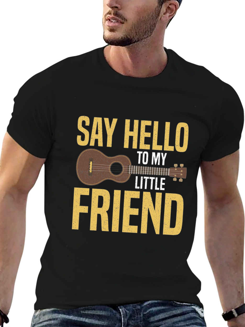 Say Hello To My Little Friend T-Shirt Ukulele