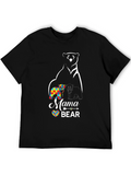 Mama Bear Autism Awareness T-Shirt