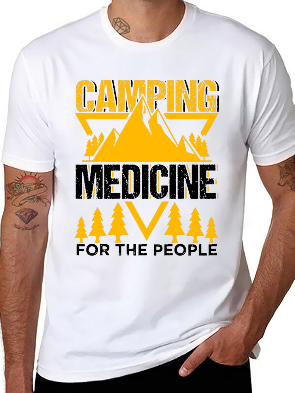 Camping Medicine Graphic Tee